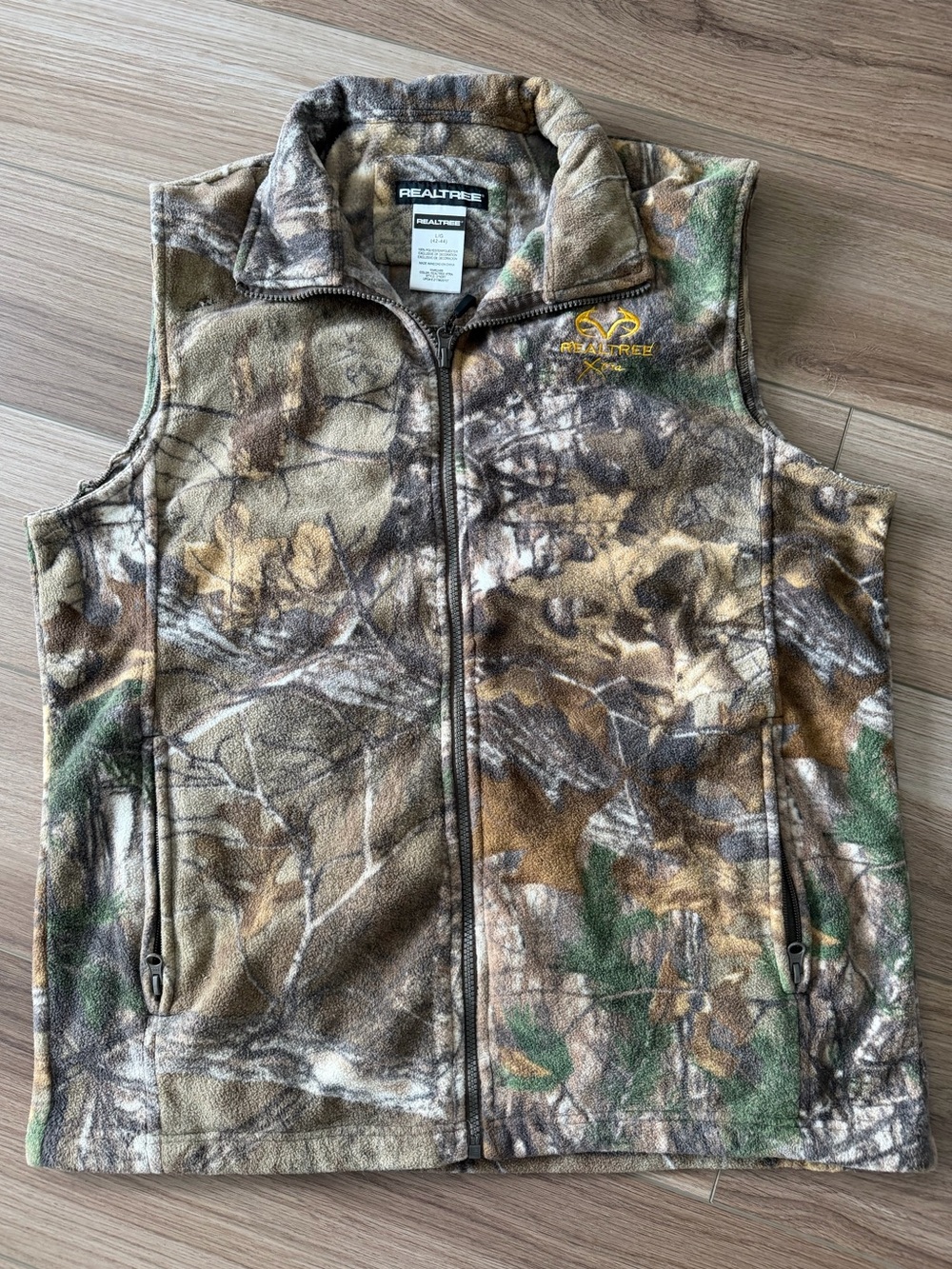Realtree Camo Fleece Vest